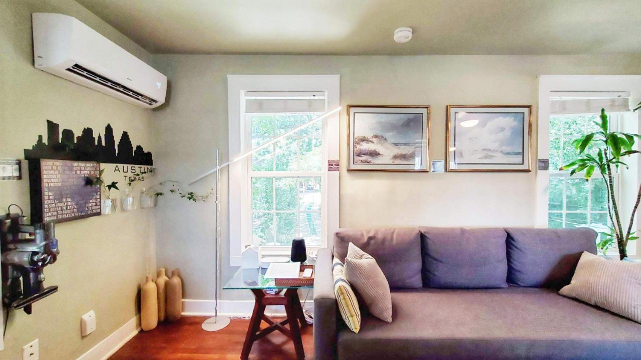 Ut Moody Center Downtown Eco Pecan Tree House Free Wifi Parking Quiet Office Austin Luaran gambar